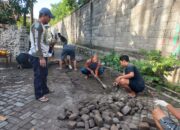 Wujud Nyata Peduli Lingkungan, Anggota Dewan PKB Bersama Warga Dusun Tempel RW 06 Lakukan Perbaikan Jalan