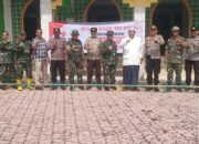 Bakti sosial TNI polri di masjid As-sanusi Blega Bangkalan 