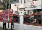 Guna Mendukung Pemilu Tahun 2024 Aman Dan Damai, Babinsa Karangasem Laksanakan Patroli Bersama