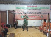 TNI Polri Berikan Rasa Aman Bagi Warga
