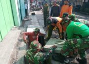 Berpacu Dengan Cuaca Yang Tak Menentu, TNI Bersama Warga Bahu Membahu Selesaikan Sasaran Fisik TMMD Sengkuyung Tahap I Kodim Surakarta