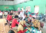 Peduli Sesama, Babinsa Koramil Wonosari Donorkan Darahnya