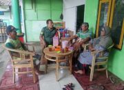 Sampaikan Pesan Kamtibmas, Babinsa Koramil Klaten Utara Jalin Keakraban Dengan Warga