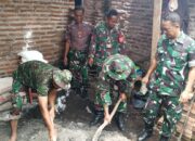Koramil 0816/04 Porong, Salurkan Program Rutilahu Pada Warga Kurang Mampu