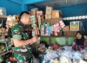 Menjaga Stabilitas Harga Sembako, Babinsa Prambanan Pantau Harga di Pasar Tradisional