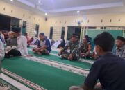 Safari Ramadhan, Danramil Prambanan Bersama Forkopimcam Tarling Di Masjid Abu Sulaiman