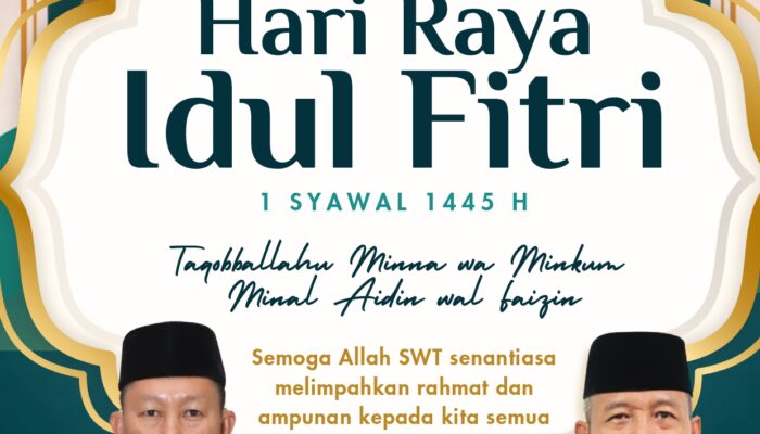 Pimpinan Beserta Segenap Jajaran Pemerintah Kabupaten Bogor Mengucapkan Selamat Hari Raya Idul Fitri 1445 H