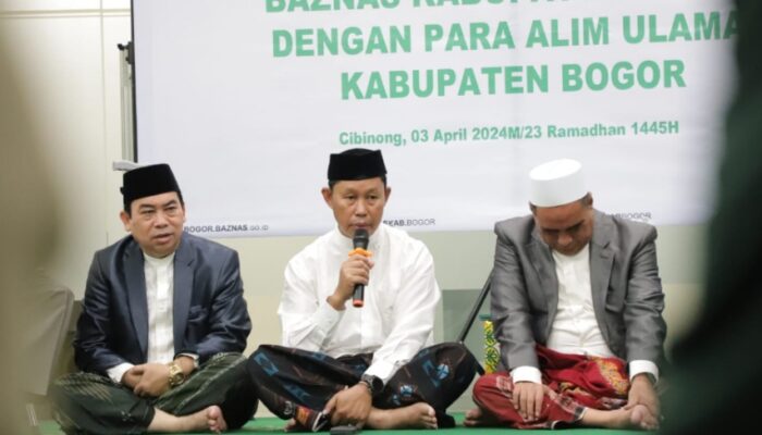Pj.Bupati Bogor Sampaikan Terima Kasih Para Alim Ulama Telah Sinergi Membangun Kabupaten Bogor