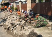 *Melalui Karya Bakti Daerah Tahap I TA.2024 Koramil 04/Jebres Pelopori Semangat Gotong Royong*