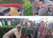 Polsek Cibinong Bersama Team INAFIS Polres Bogor Lakukan Olah TKP Terkait Penemuan Mayat di Depan Gerbang BRIN Cibinong