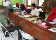 Babinsa Kelurahan Klaten Jalin Komunikasi Bersama Perangkat Kelurahan Klaten, Ini Yang Dibahas