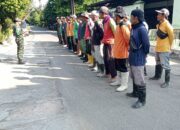 Semangat Dan Pantang Menyerah” Ini Pesan Danramil 01/Laweyan Dalam Apel Pagi Satgas TMMD Sengkuyung Tahap II