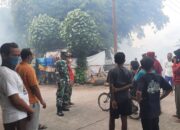Babinsa Desa Mireng Koramil Trucuk Dampingi Fogging, Sampaikan Ini