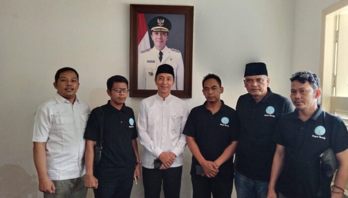 Relawan Bogor Ready Melakukan Kunjungan ke Posko Pemenangan Cawalkot Dedie Rachim
