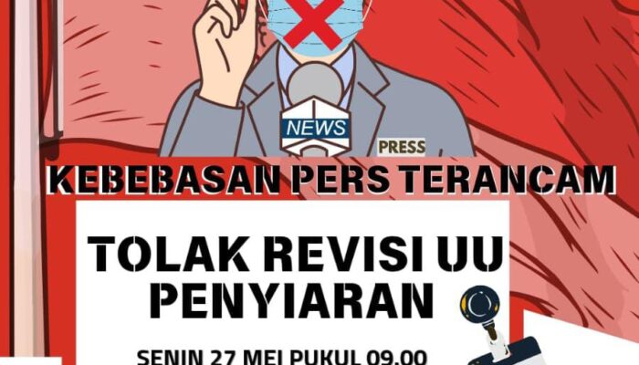 Organisasi Pers Atau Jurnalis Jabodetabek Akan Gelar Aksi Tolak Revisi RUU Penyiaran Di Gedung DPR RI