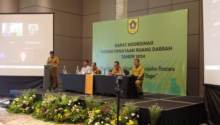 Bangun Kabupaten Bogor Berbasis Penataan Ruang, Sekda Burhanudin Optimalkan Peran Forum Penataan Ruang Daerah