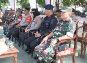 Apel Kegiatan Latihan Kesiapsiagaan Operasi (LKO) dilanjutkan drill menghadapi aksi massa di alun-alun Satya Negara Sukoharjo