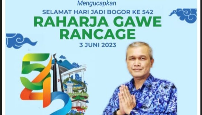 Keluarga Besar RSUD Kota Bogor Mengucapkan Selamat Hari Jadi Bogor KE-542