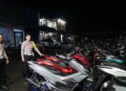 Polres Bangkalan Grebek Balap Liar di Lomaer Blega, 52 Motor Diamankan