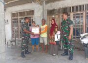 Babinsa Prambanan Peduli Stunting, Berikan Nutrisi Tambahan Bagi Anak-Anak Desa Sengon