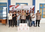 Polres Bireuen Gelar Sosialisasi BHD (Bantuan Hidup Dasar) kepada Para Pengemudi Angkutan Umum