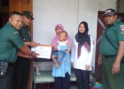 Danramil 24/Klaten Utara Berikan Bantuan Atasi Stunting Desa Jonggrangan