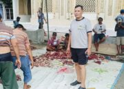 Moment Idul Adha, Warga Dusun Janti Karangrejo Gempol Dengan Kompak Bagikan 452 Kantong Daging Qurban