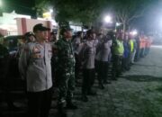 Bati Tuud Koramil Wonosari Hadiri Apel Gabungan Pengamanan Malam Takbir Idul Adha 1445 H Kecamatan Wonosari