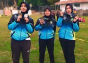 Adila + Luthfia + Meisya, Sapu Bersih Medali Cabor Panahan POPDA Propinsi Jawa Tengah