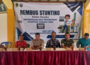 Babinsa Koramil Gantiwarno Hadiri Acara Rembuk Stunting di Desa Kerten