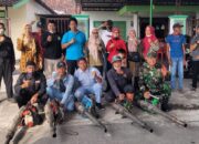 Berantas Nyamuk, Babinsa Koramil Wonosari Dampingi Fogging Bersama Dinas Kesehatan Kabupaten Klaten