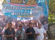 Komunitas Draiver Aceh Sumatra dan Haice Kota Juang mengadakan acara Santuni Anak Yatim