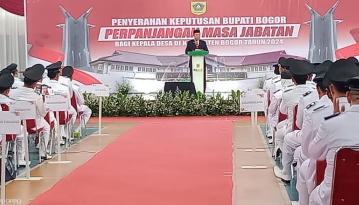 Pj. Bupati Bogor : Perpanjangan Masa Jabatan Kades Harus Seiring Dengan Peningkatan Kualitas Layanan Dan Capaian Target Pembangunan