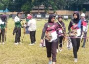 Divisi Standar Bow Beregu Putri SKO Surakarta Raih Medali Perak Kejuaraan Panahan BOAC Piala Presiden RI