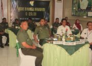 Danrem Dan Dandim bersama Forkompimda Klaten Ikuti Rakornis TMMD Reg 121