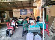 Peduli Kesehatan, Babinsa Jayengan Sambangi Dan Berikan Motivasi Kader Posyandu Balita