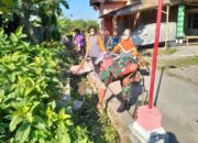 Sertu Sri Nuryanto Babinsa Kodim Klaten Dampingi Pemberantasan Sarang Nyamuk Desa Sukorejo