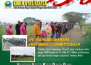 Prajurit Awali Kegiatan TMMD Reg 121 Dengan Apel Pagi