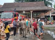 Terjadi Kebakaran di Pasar Ciampea, Polsek Ciampea Gelar Investigasi Bersama Instansi Terkait