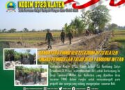 Dandim Klaten Kunjungi Pelaksanan TMMD Reg 121 Di Tambong Wetan