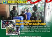 Nikmatnya minum Teh Warga Tambong Wetan bersama TNI saat TMMD Reg 121