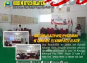 Dinas Dukcapil Beri Penyuluhan di Lokasi TMMD Reg 121 Kodim Klaten