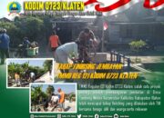 Dinas Lingkungan Hidup Beri Penyuluhan Pengelolaan Sampah DI TMMD Reg 121 Kodim Klaten
