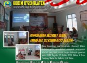 Tahap Finising Jembatan TMMD Reg 121 Kodim Klaten