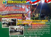 Rayakan Kemerdekaan RI, Satgas TMMD Reg Ke 121 Kodim 0723/Klaten gelar Tirakatan Syukuran Bersama Warga