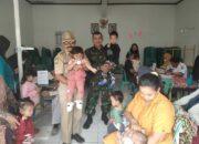 Wujudkan Balita Sehat, Babinsa Kelurahan Kestalan Dampingi Posyandu di Wilayah Binaan