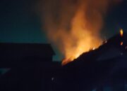 Rumah Kosong Warga Tanjekwagir, Ludes Dilalap Sijago Merah