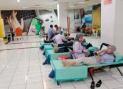 Penuhi Ketersediaan Stok Darah PMI, Babinsa Penumping Ikuti Donor Darah Rutin