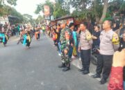 Babinsa Wonosari Amankan Karnaval Budaya Desa Bener Meriahkan HUT Kemerdekaan RI ke-79