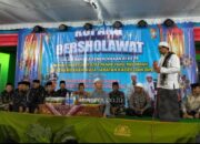 Kupang Bersholawat Meriahkan HUT RI Ke-79, Koramil Karangdowo Amankan Bersinergi Bersama Polsek